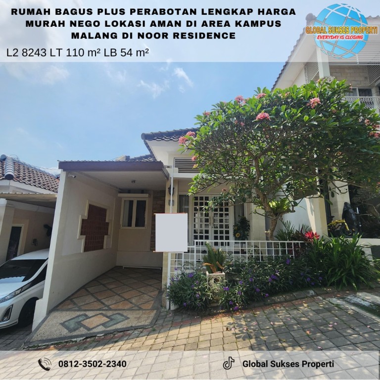 Rumah Murah Strategis Full Furniture Siap Huni di 