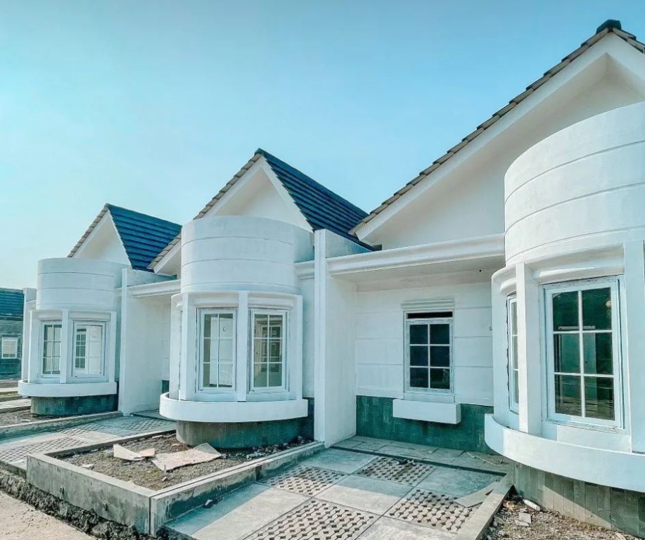 Rumah Nuansa Eropa di Cluster Monterosa, Bandung 