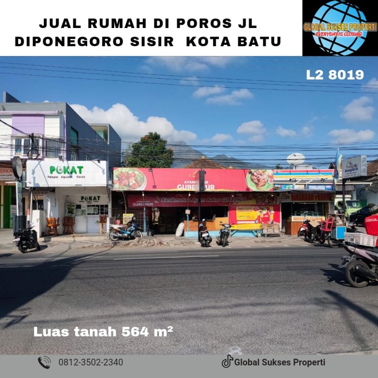 Rumah Nyaman Poros Jalan Akses Mobil Lokasi di 