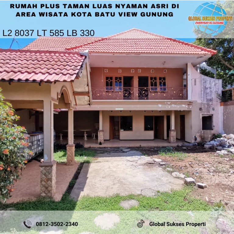 Rumah Nyaman Siap Huni View Indah Lokasi di Kota 