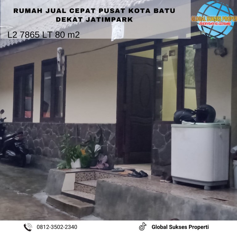 Rumah Siap Huni Murah Bagus Dekat Wisata di Kota 