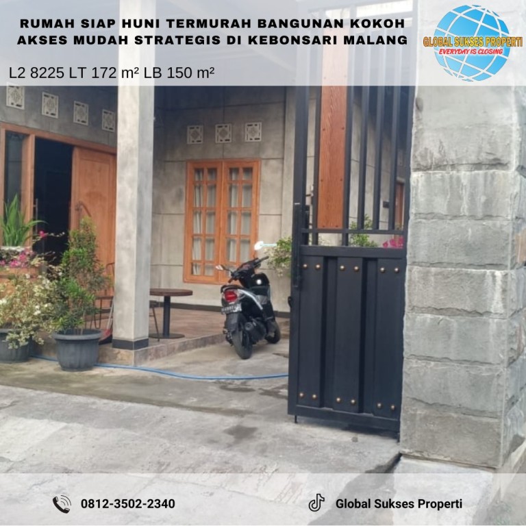 Rumah Siap Huni Murah Mudah Dijangkau Area Fasum 