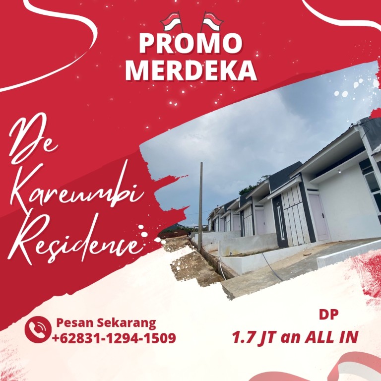 Rumah Subsidi Bandung Barat promo Agustus DP 