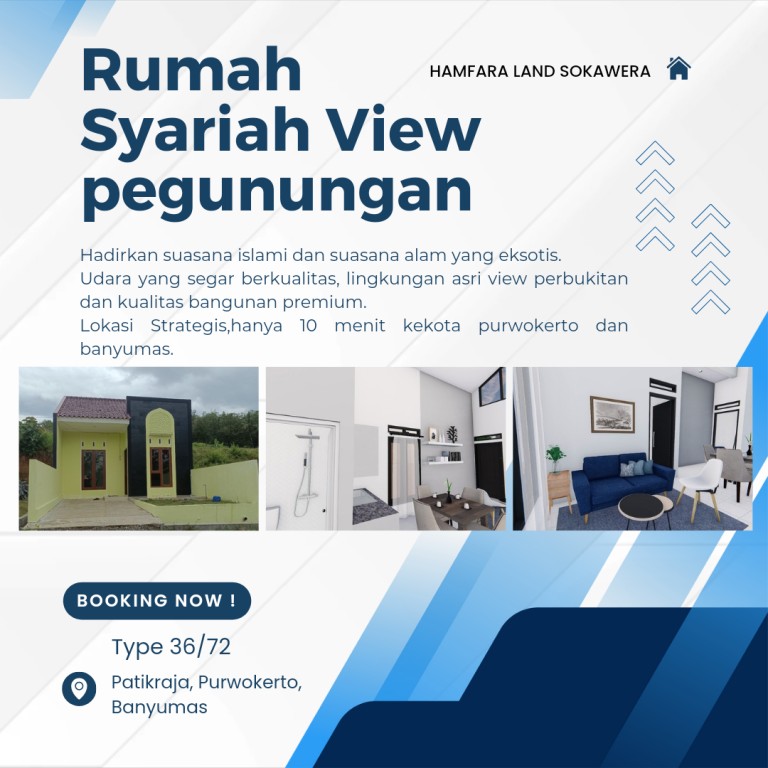 Rumah Syariah View Pegunungan 