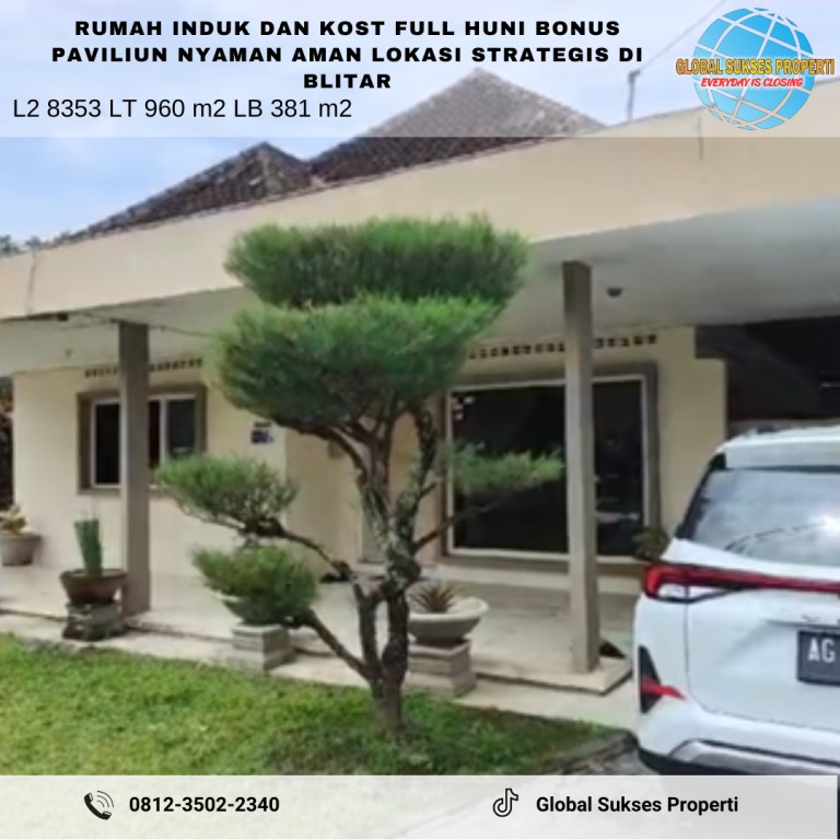 Rumah Utama Dan Kos Full Sewa Bonus Pavilion 