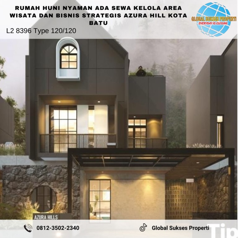 Rumah Villa 2 Lantai Plus Private Pool Strategis 