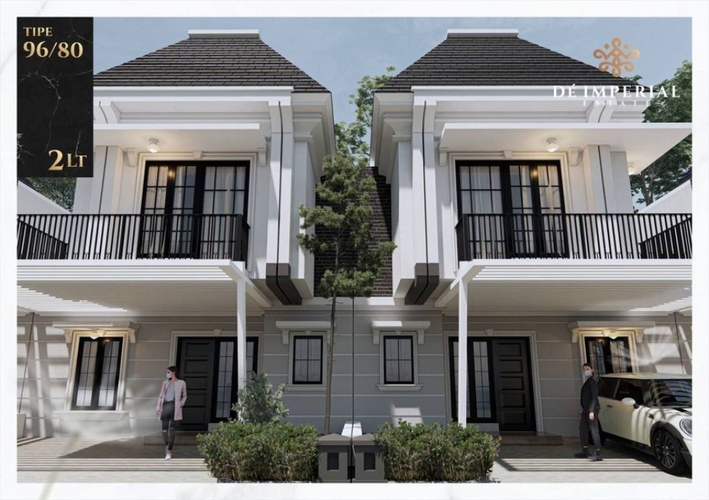 Rumah american style 400 jutaan de imperial 