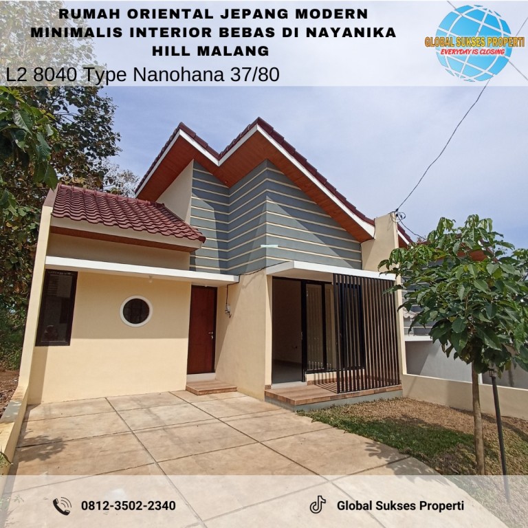 Rumah mewah desain modern di nayanika hill Wagir 