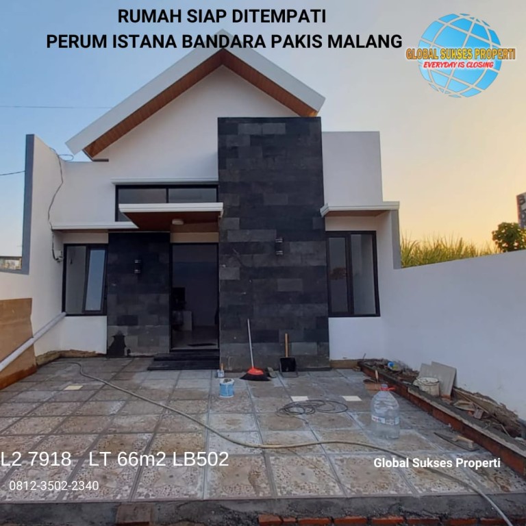 Rumah minimalis modern di perumahan istana 