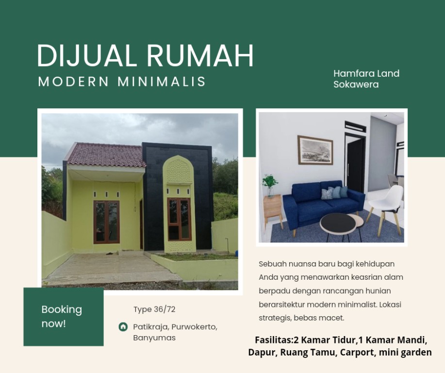 Rumah modern minimalis 