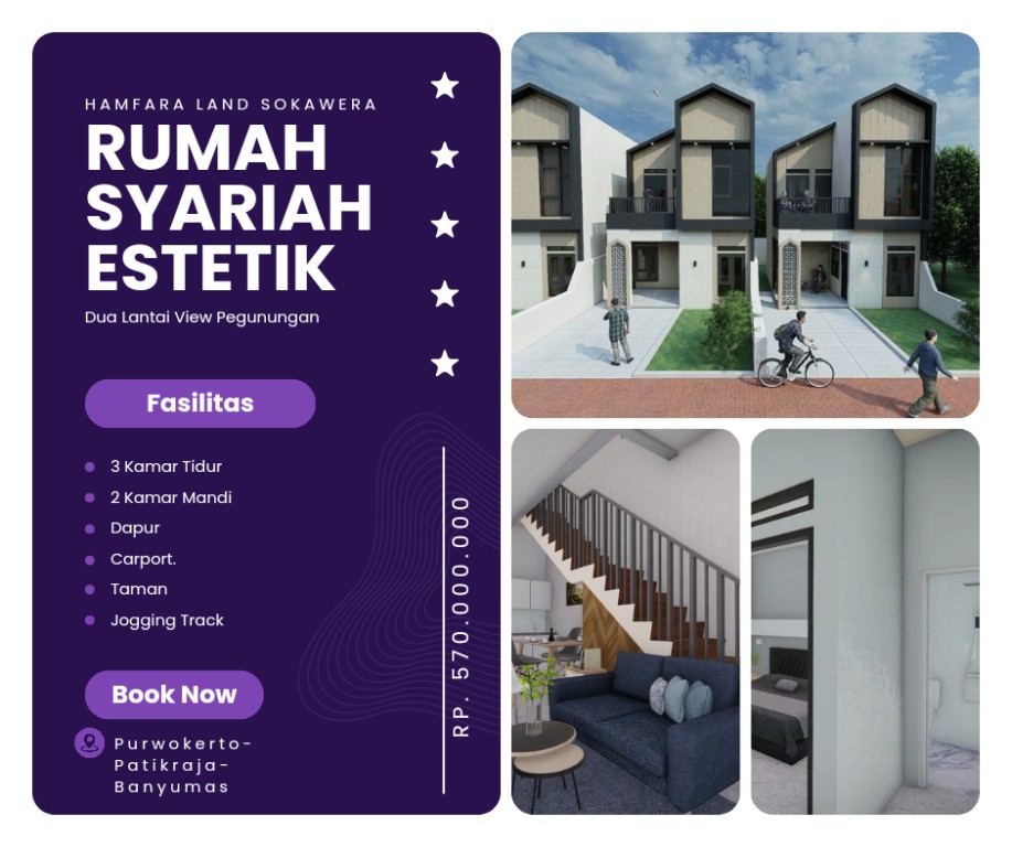 Rumah syariah estetik 