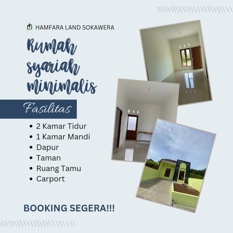 Rumah syariah minimalis 