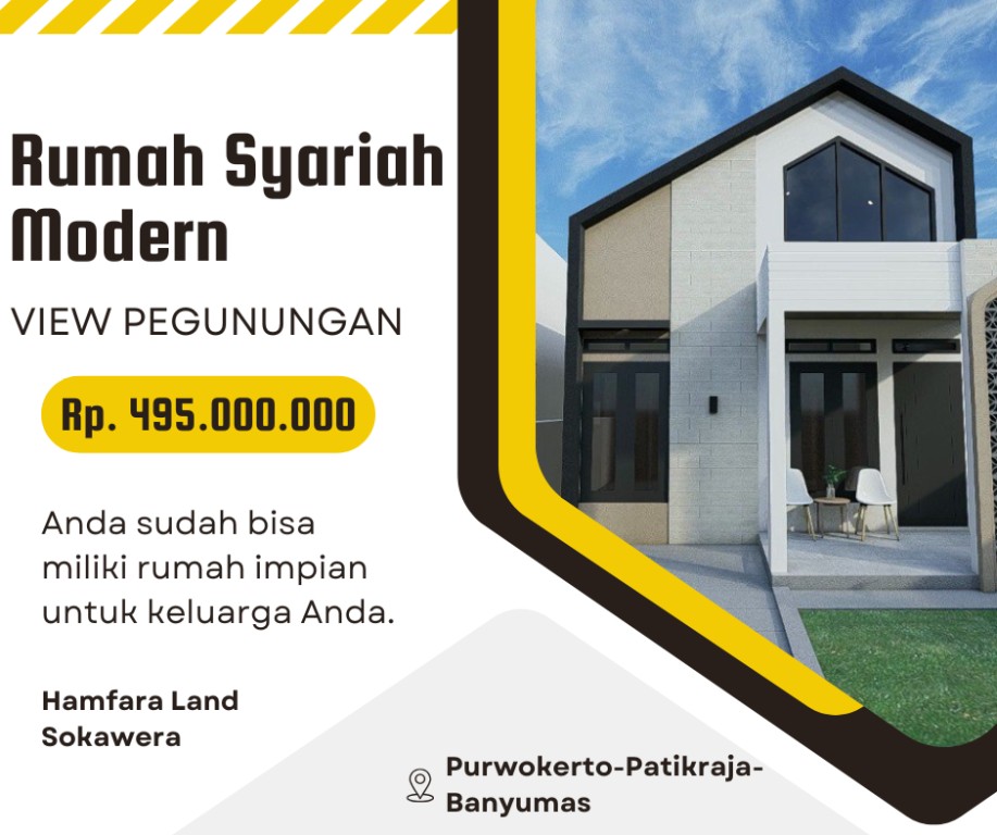 Rumah syariah modern 