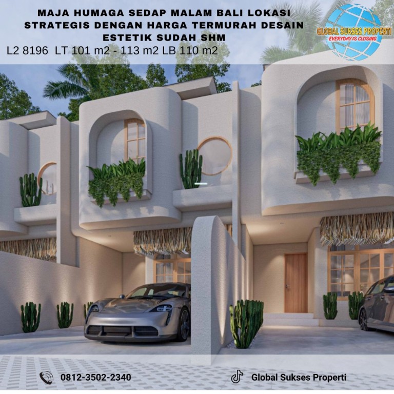 Rumah villa estetik di Maja humaga villa sedap 