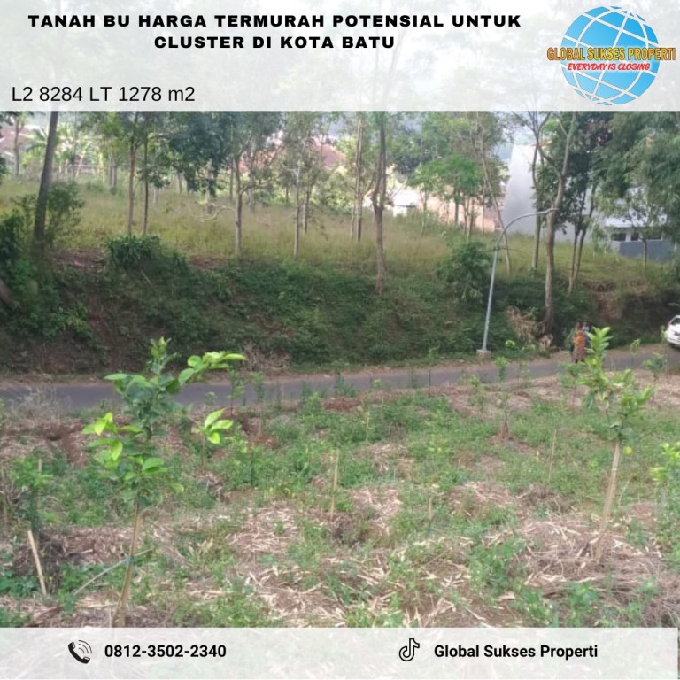 TANAH KEBUN SETRATEGIS HARGA ISTIMEWA DI BUMIAJI 