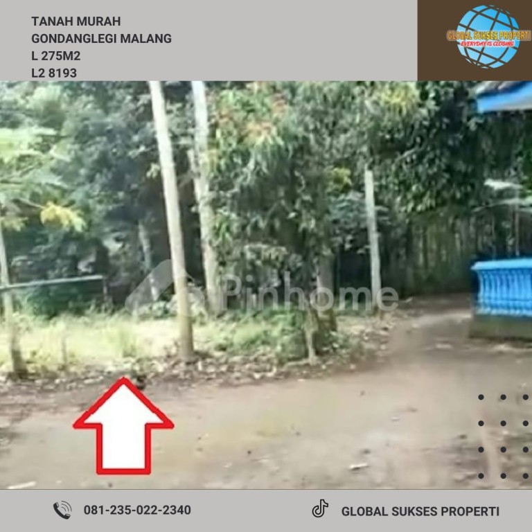 TANAH KEBUN SUBUR HARGA BAIK DI GONDANGLEGI 