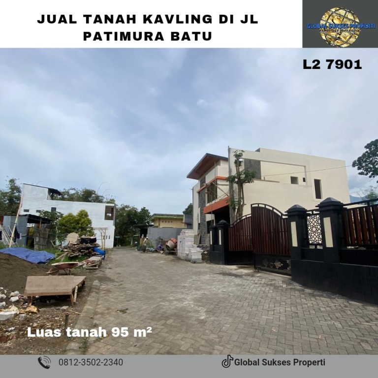 Tanah Kavling Murah Kawasan Aman Lokasi di Kota 