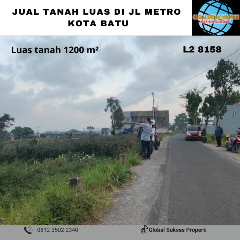 Tanah Luas Super Murah Di Pusat Kota Bagus Untuk 