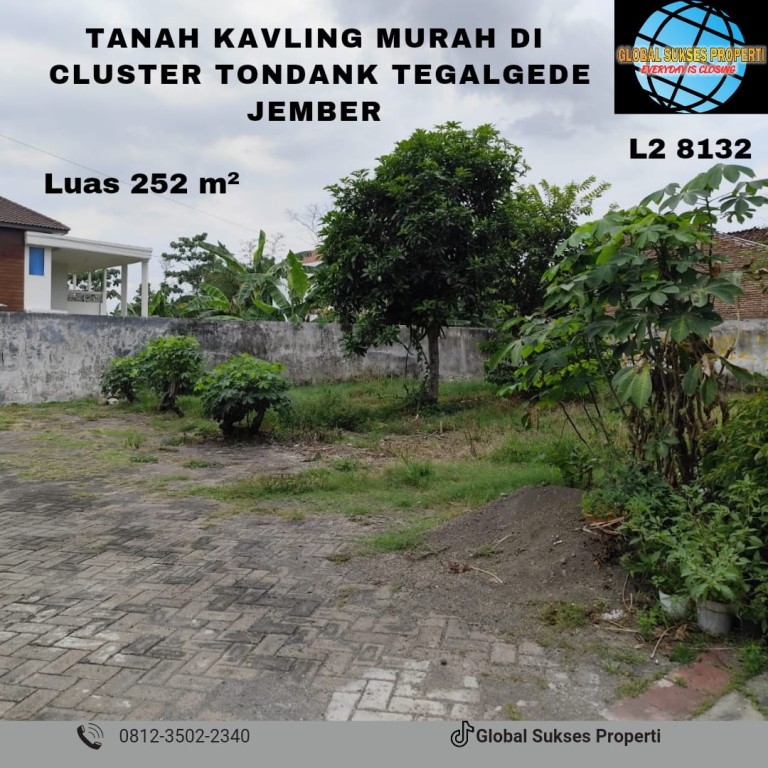 Tanah Murah Cocok Untuk Kos Area UNEJ Lingkungan 