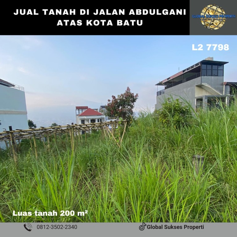 Tanah Murah Kawasan Aman Asri Lokasi di Pusat 