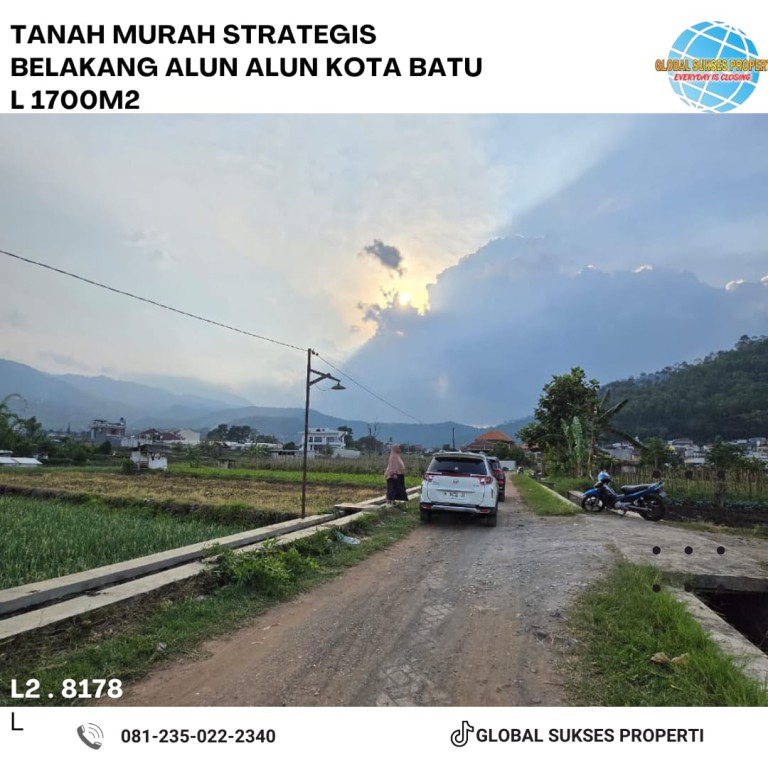 Tanah Termurah Pusat Kota Dekat Alun Alun Batu 