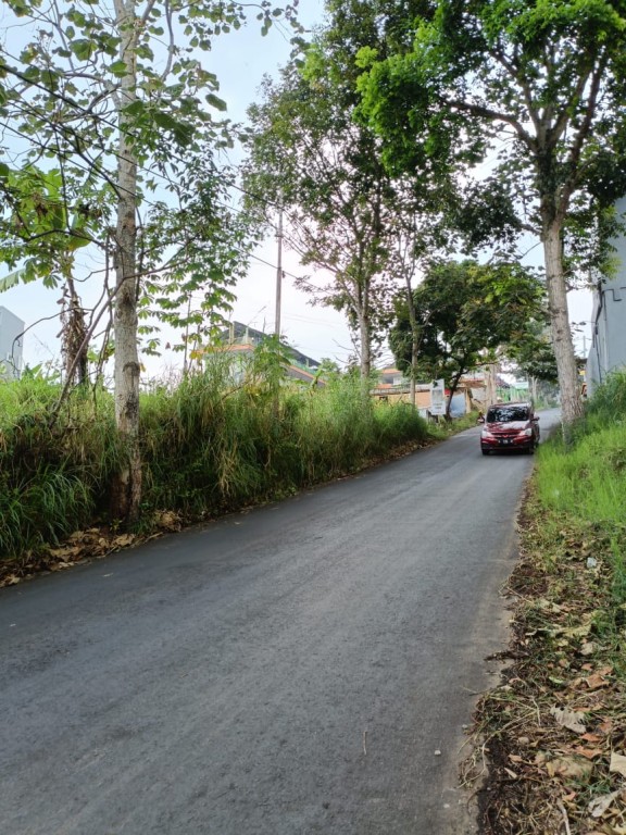 Tanah pinggir jalan bagus untuk villa di kota batu 