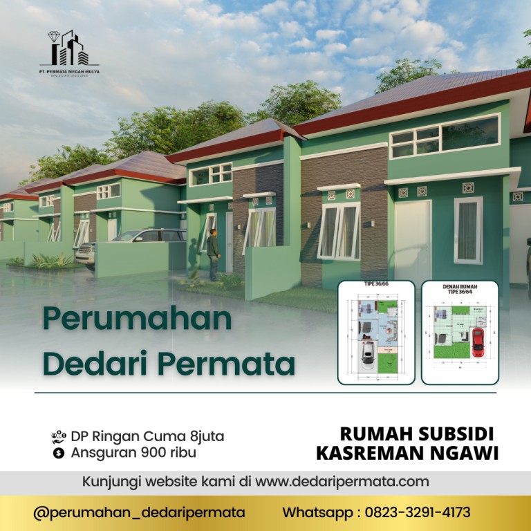 Tinggal Nyaman di Ngawi: Rumah Bersubsidi dengan 