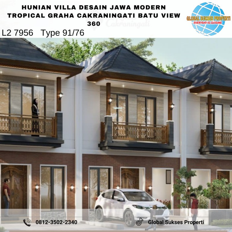 Vila View 360 Untuk Hunian Atau Inves Di Graha 