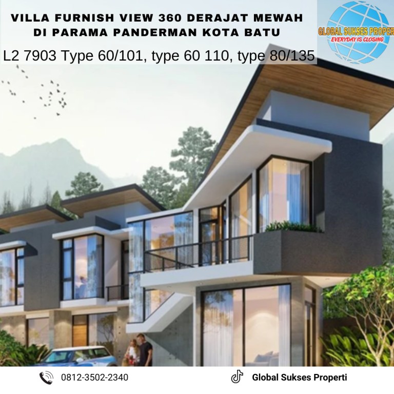 Villa Nyaman Modern Kawasan Sejuk Kawasan Perum 