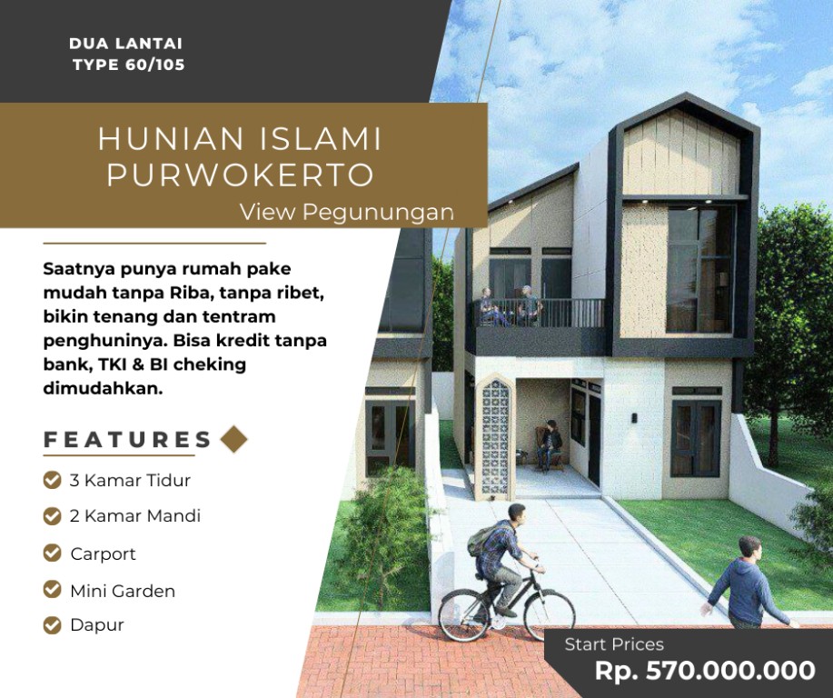 hunian minimalis purwokerto 