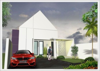 RUMAH MURAH DESAIN MODERN DEKAT SMA N 2 NGAGLIK