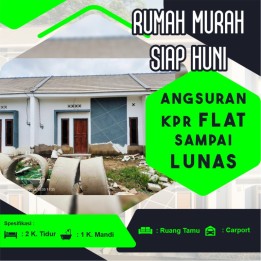 RUMAH CICILAN 1 JUTAAN DEKAT SAWOJAJAR READY STOK