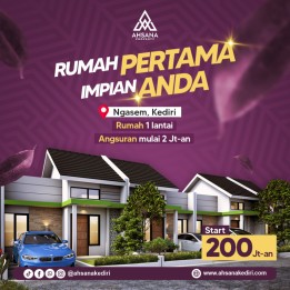 ? Rumah Pertama Impian Anda, Harga Mulai 200 Jutaan!