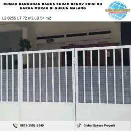 BU Rumah Terawat Sudah Renov Akses Ke Fasum Mudah Di Sukun Malang