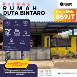 DIJUAL DI RUMAH PERUMAHAN DUTA BINTARO