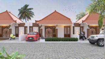 DIJUAL RUMAH 1 LANTAI DENGAN GAYA HIDUP PEDESAAN DI DEKAT CANDI MENDUT!