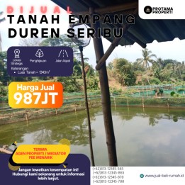 DIJUAL TANAH EMPANG DUREN