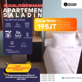 DIJUAL/DISEWAKAN APARTEMEN SALADIN MANSION