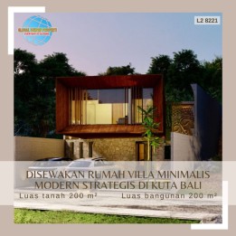 DISEWAKAN VILA DAN FURNISHED PER TAHUN HARGA ISTIMEWA DI BADUNG BALI.