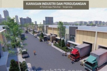 Dijual Gudang Laksana Business Park di Teluk Naga - Paku Haji, Tangerang