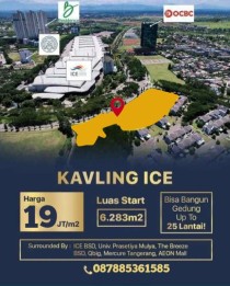 Dijual Kavling Commercial BSD City, Kavling ICE