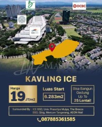 Dijual Kavling Commercial BSD City, Kavling ICE