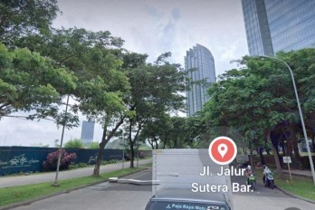 Dijual Kavling Komersial di Jalur Sutera Barat, Alam Sutera, Tangerang