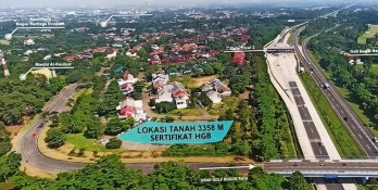 Tanah Komersial Kota Bogor Luas 3358 Lokasi Premium