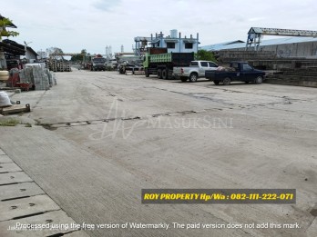 Dijual Tanah Besar di Cakung Cilincing 4 Ha Full Cor Beton Siap Pakai