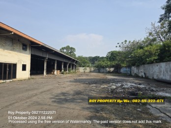 Dijual Tanah di Cakung Cilincing 3400 m2 ADA GUDANG DAN KANTOR