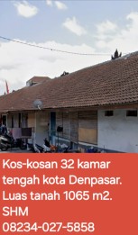 Dijual kos-kosan 32 kamar di Denpasar Bali