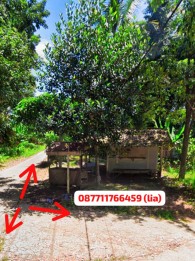 Dijual tanah hook pinggir jalan murah strategis dekat tempat wisata anyer s