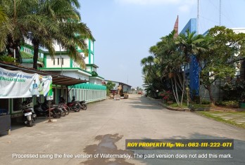 Disewakan Tanah di Cakung Luas 8500 m2 Fasiltas Gedung Kantor dan Gudang