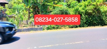 Disewakan tanah 2400 m2 jl Raya Padang Bai Karangasem